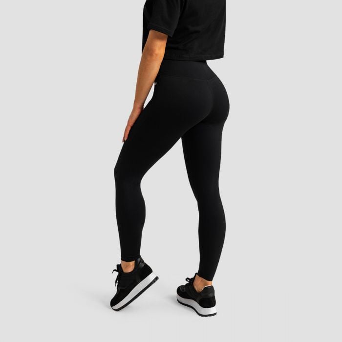 Colanți pentru femei High-waist Limitless Black - GymBeam XXL