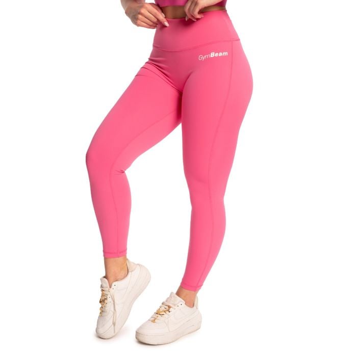 Colanți pentru femei High-waist Limitless Dragonfruit - GymBeam S