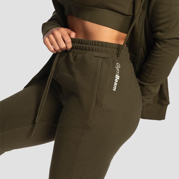 Pantaloni pentru femei Limitless Espresso - GymBeam XXL