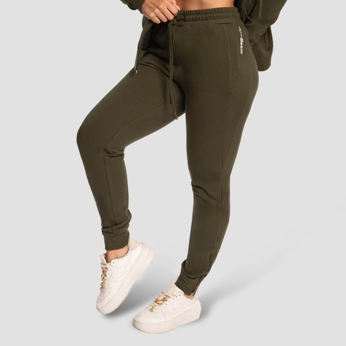 Pantaloni pentru femei Limitless Espresso - GymBeam XXL