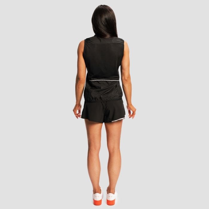 Vestă de alergare pentru femei Pulse X Black - GymBeam M