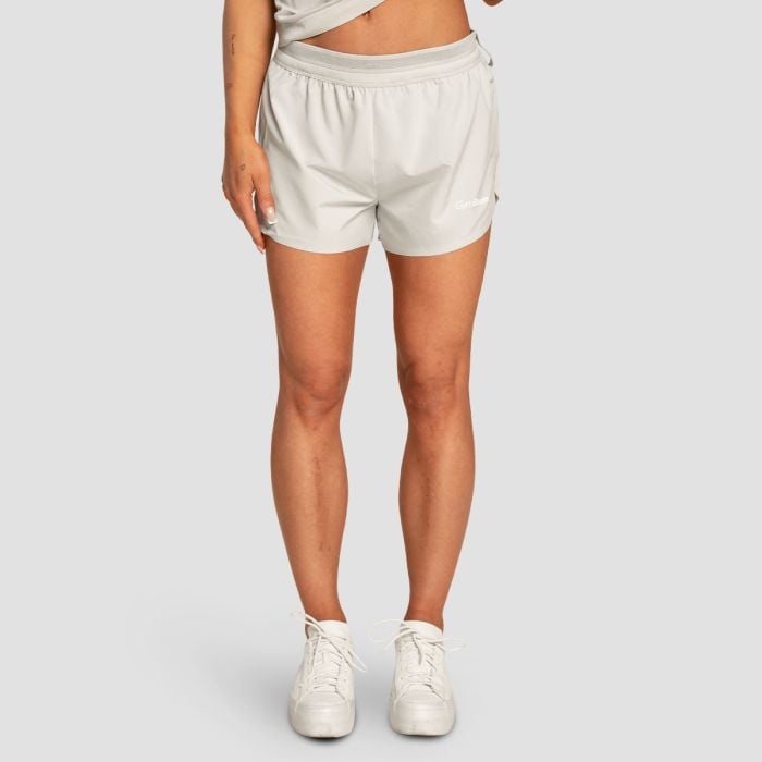 Pantaloni scurți de alergare pentru femei Pulse X Gray - GymBeam M