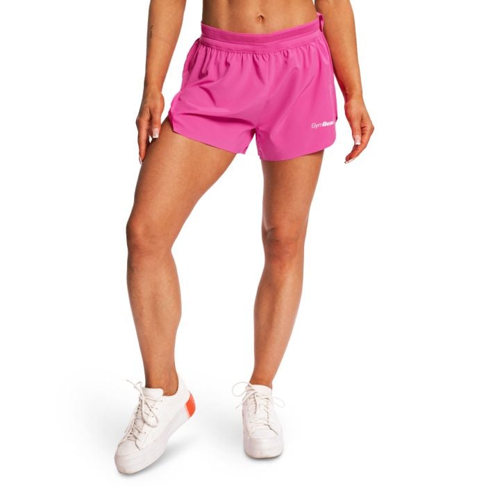 Pantaloni scurți de alergare pentru femei Pulse X Purple - GymBeam M