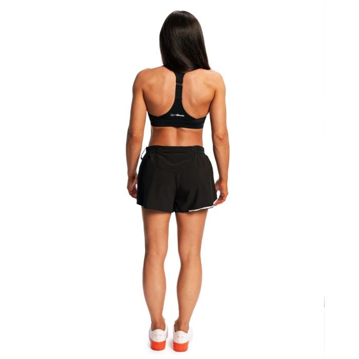 Sutien sport de alergare pentru femei Pulse X Black - GymBeam M