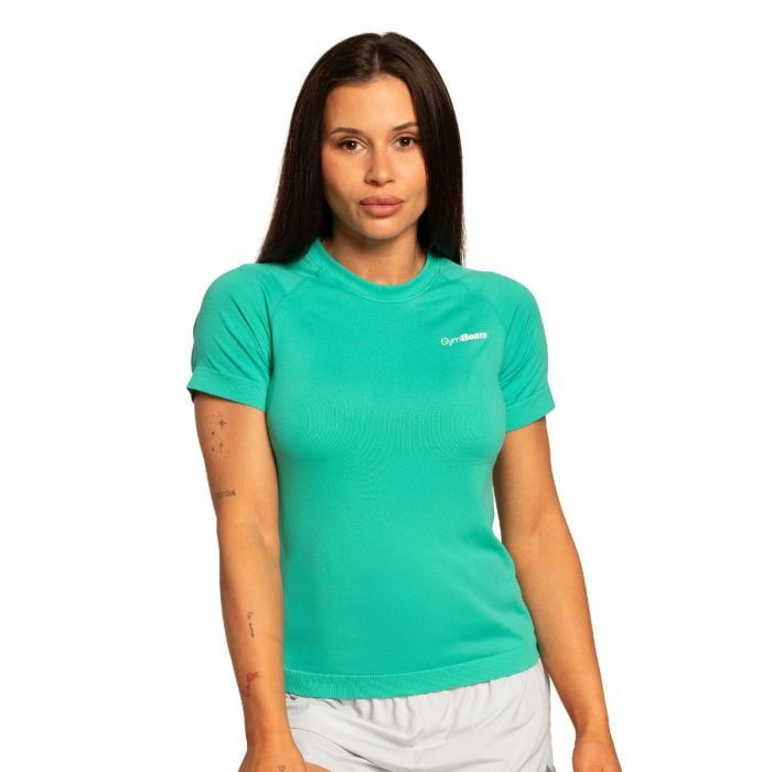 Tricou de alergare pentru femei Pulse X Green - GymBeam M