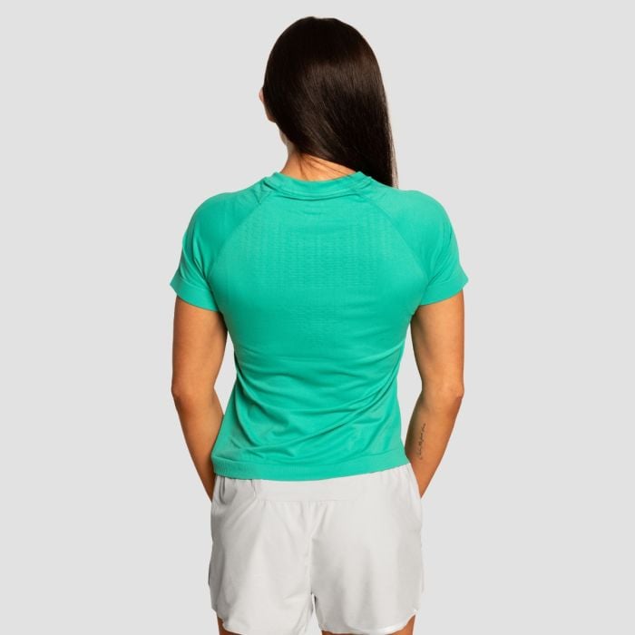 Tricou de alergare pentru femei Pulse X Green - GymBeam M