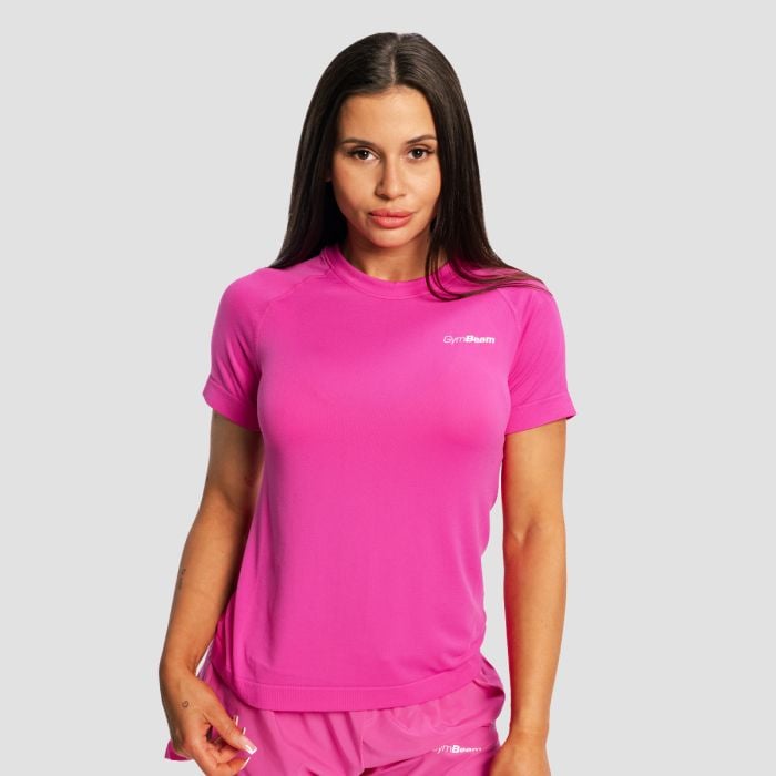 Tricou de alergare pentru femei Pulse X Purple - GymBeam M