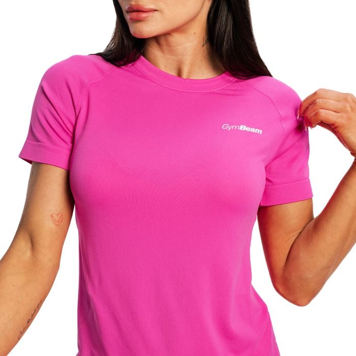 Tricou de alergare pentru femei Pulse X Purple - GymBeam M