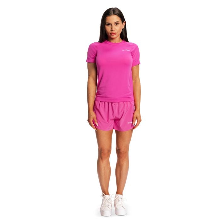 Tricou de alergare pentru femei Pulse X Purple - GymBeam M