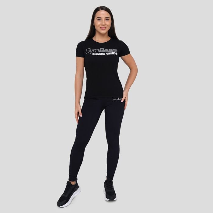 Tricou pentru femei Pure Ambition Black - GymBeam M