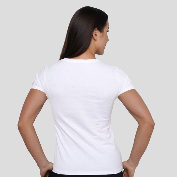Tricou pentru femei Pure Ambition White - GymBeam M