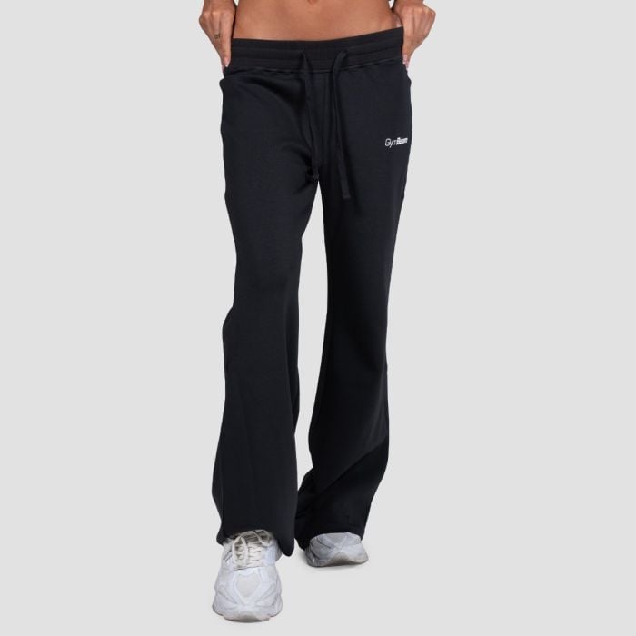 Pantaloni sport pentru femei Relay Black - GymBeam M