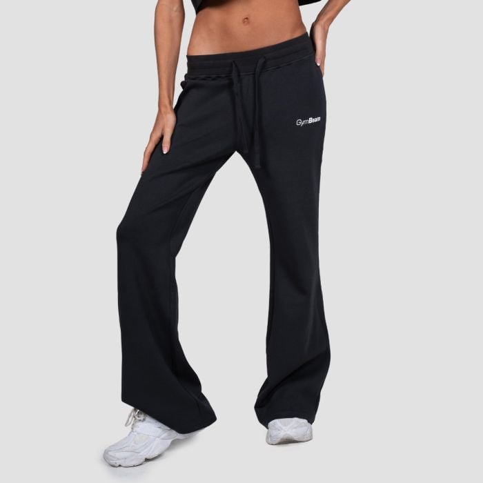 Pantaloni sport pentru femei Relay Black - GymBeam M