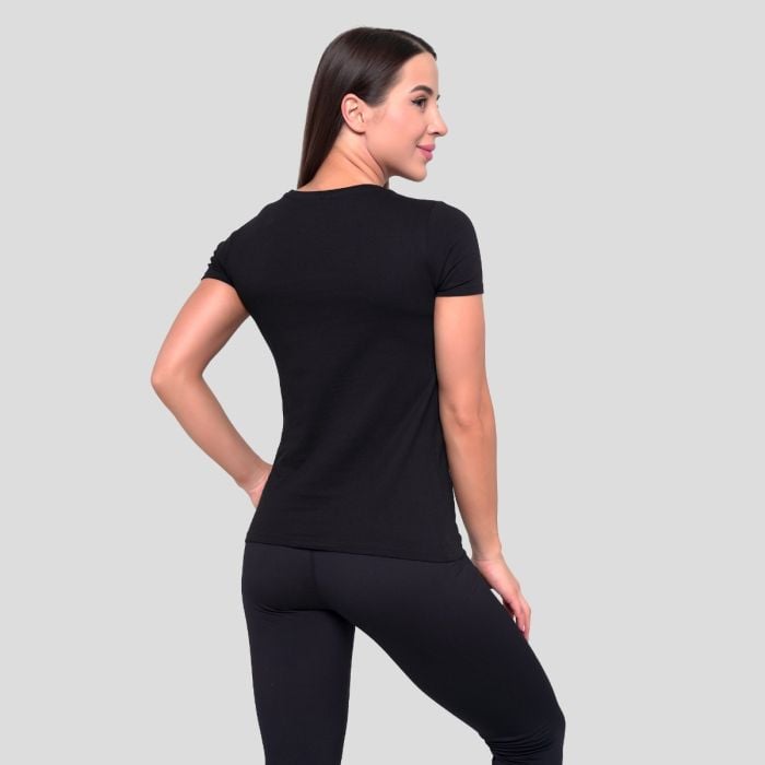Tricou pentru femei Strong Tomorrow Black - GymBeam L