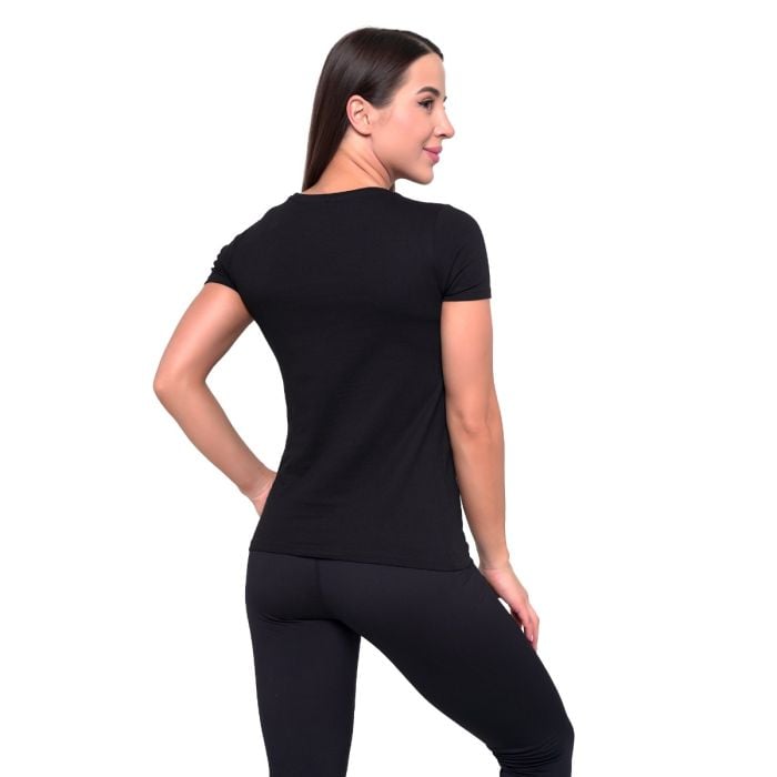 Tricou pentru femei Strong Tomorrow Black - GymBeam L