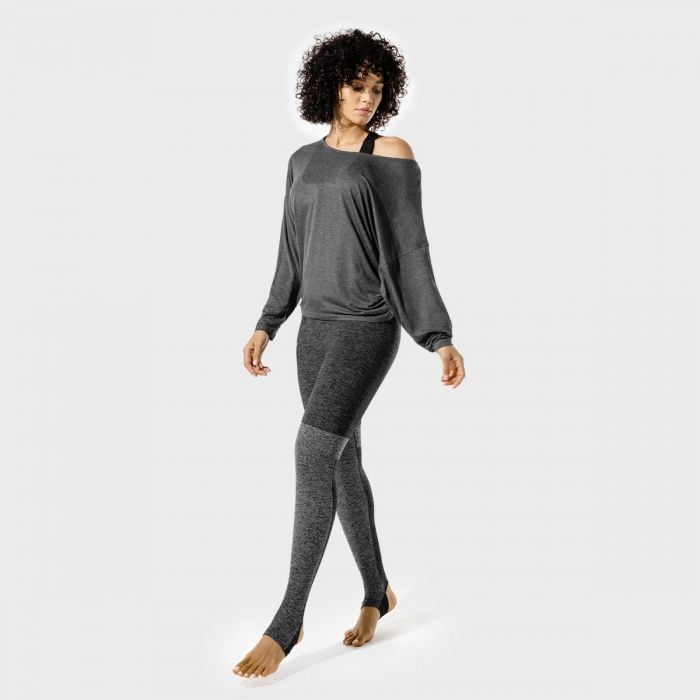 Tricou pentru femei Batwing Top Black Marl - SQUATWOLF XS