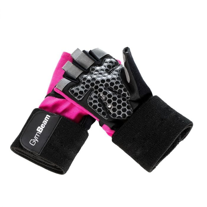 Mănuși fitness pentru femei Guard Pink - GymBeam
