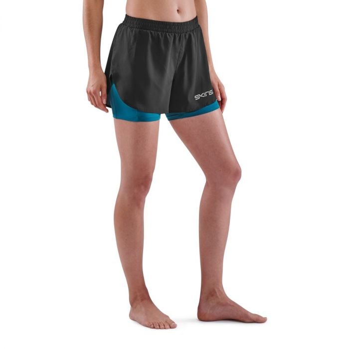 Pantaloni scurti pentru femei X-Fit Series-3 Black - SKINS XL