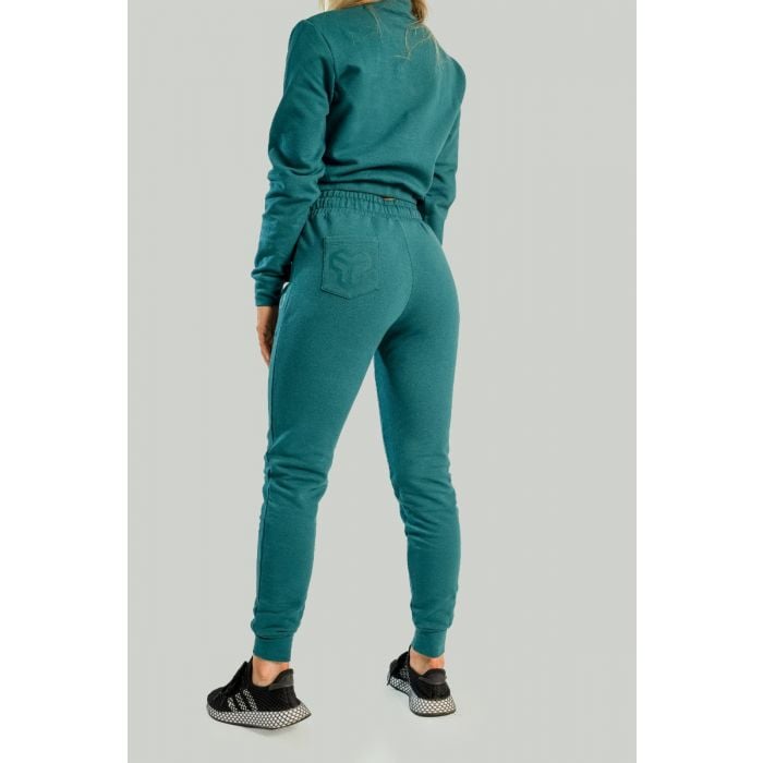 Pantaloni sport pentru femei Essential Deep Teal - STRIX XL