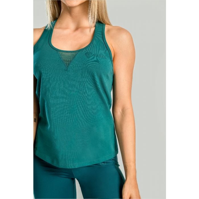 Maiou pentru femei Essential Tank Deep Teal - STRIX S