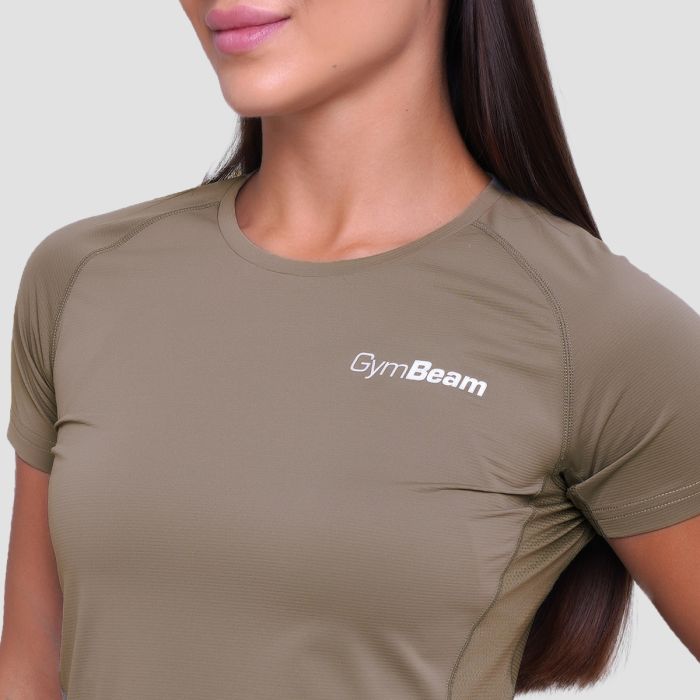 Tricou de alergare pentru femei Pulse Vetiver - GymBeam L