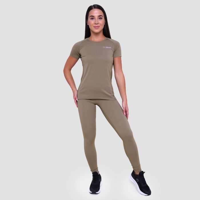 Tricou de alergare pentru femei Pulse Vetiver - GymBeam L