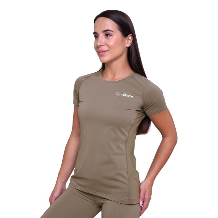 Tricou de alergare pentru femei Pulse Vetiver - GymBeam L