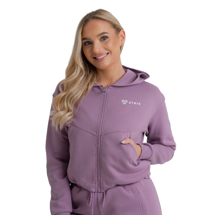 Hanorac pentru femei ZOA Zip-Up Orchid - STRIX XL