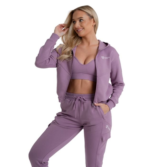 Hanorac pentru femei ZOA Zip-Up Orchid - STRIX XL
