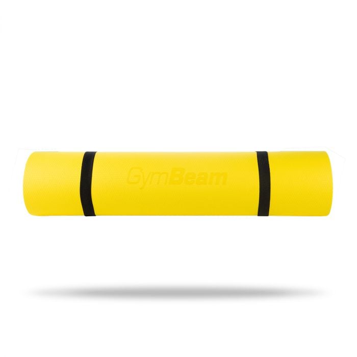 Saltea Yoga Mat Dual Grey/Yellow - GymBeam