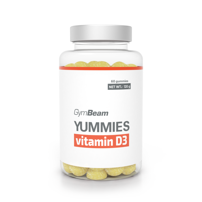 Vitamina D3 Yummies - GymBeam 120 g