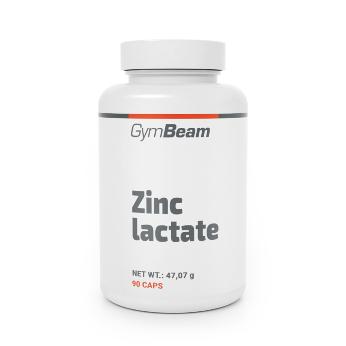 Lactat de zinc - GymBeam 90 caps.