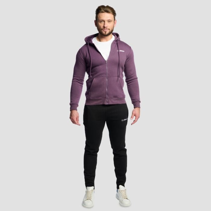 Hanorac Zipper Hoodie Obsidian - GymBeam XXL