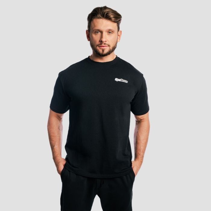 Tricou Zone Black - GymBeam L