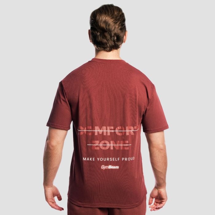 Tricou Zone Cherrywood - GymBeam XL