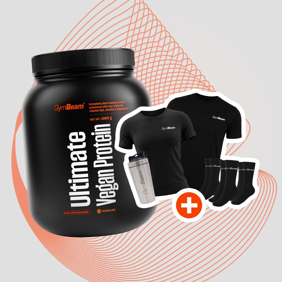 Ultimate Vegan Protein - GymBeam + cadouri