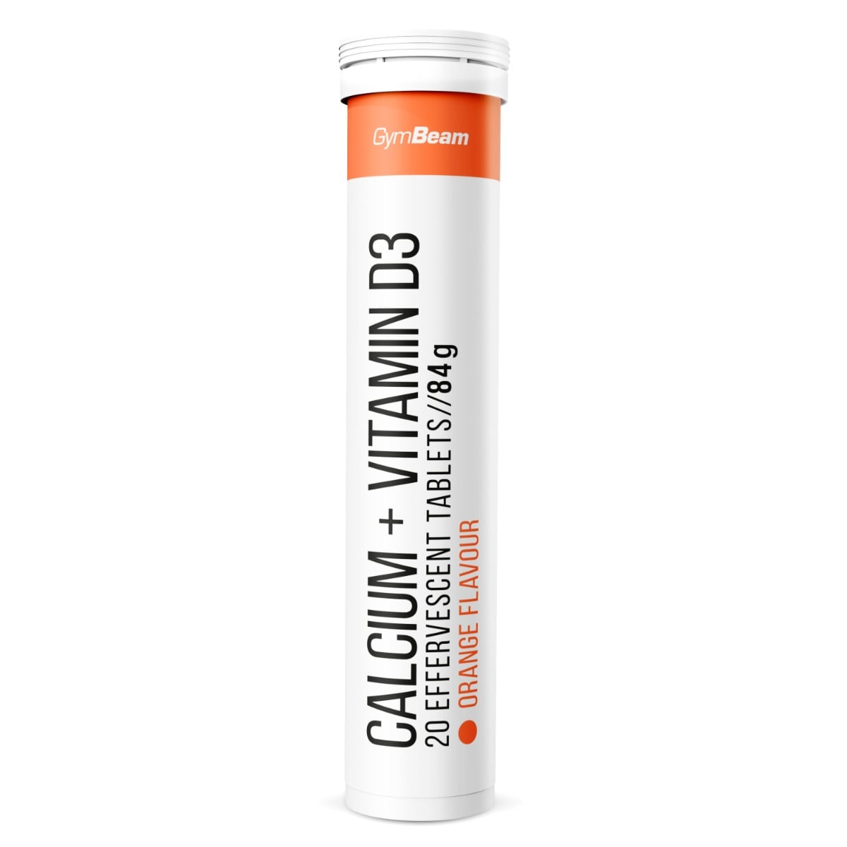 Calciu + Vitamina D3 efervescent - GymBeam