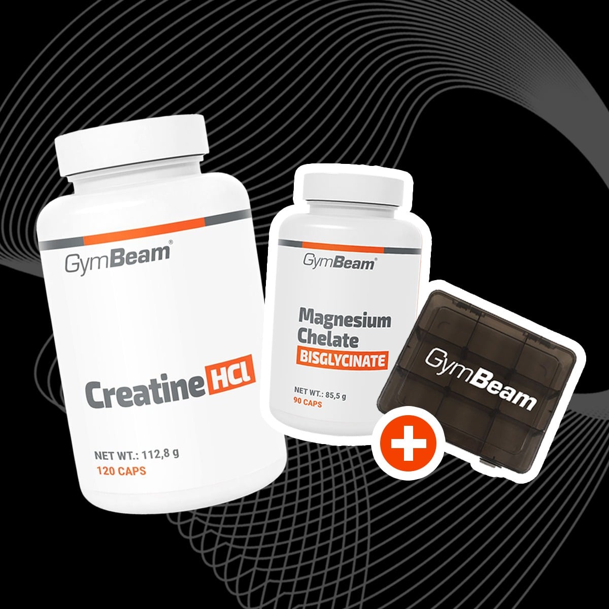 Creatina HCL - GymBeam + cadouri 