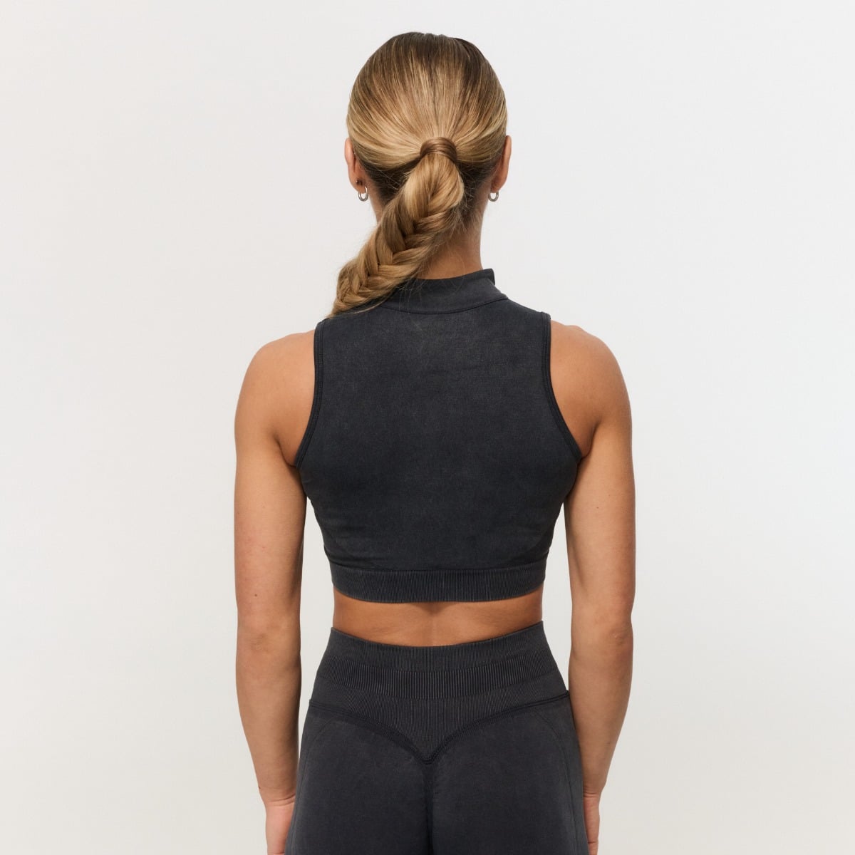 Sutien sport Fierce Seamless Dark Grey - GymBeam