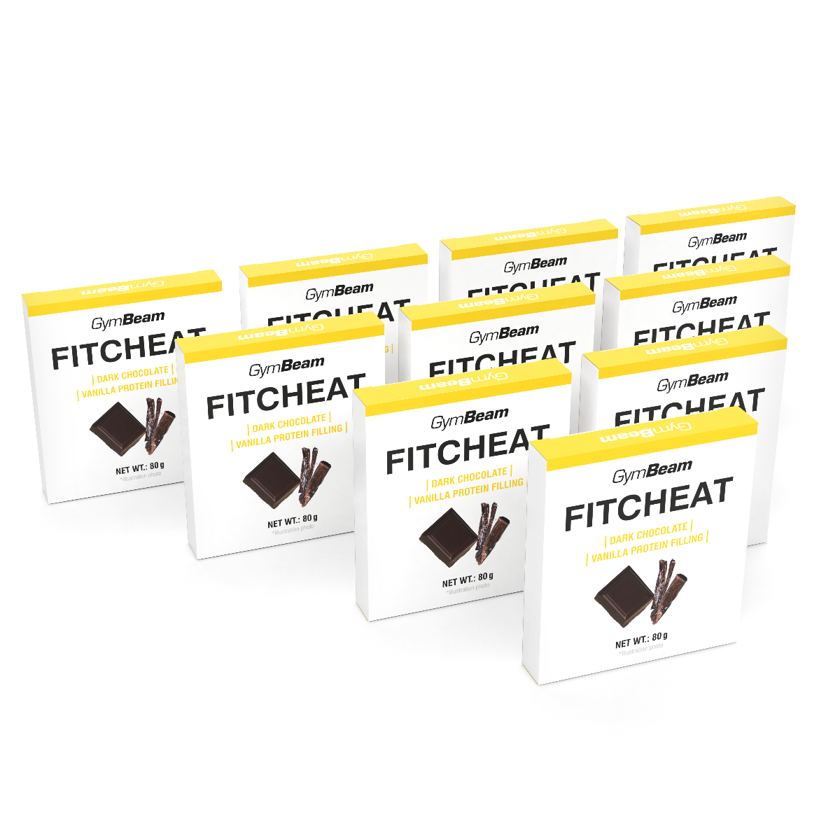Gymbeam Ciocolată proteică Fitcheat