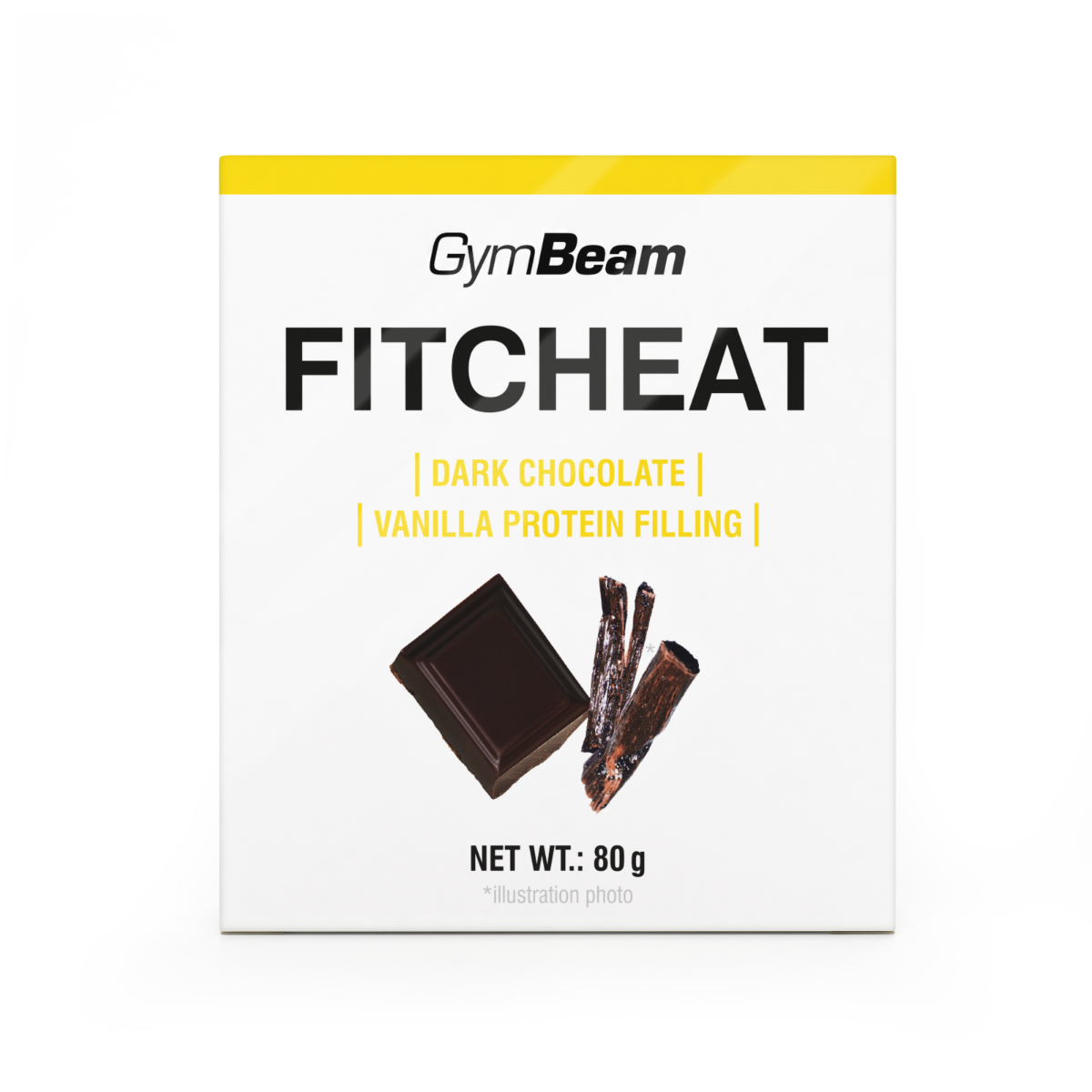 Gymbeam Ciocolată proteică Fitcheat