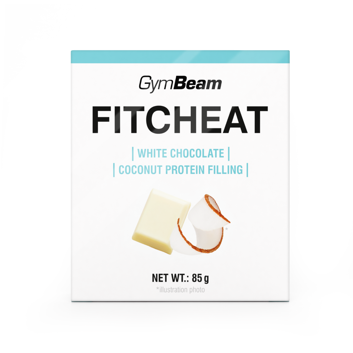 Ciocolată proteică Fitcheat - GymBeam