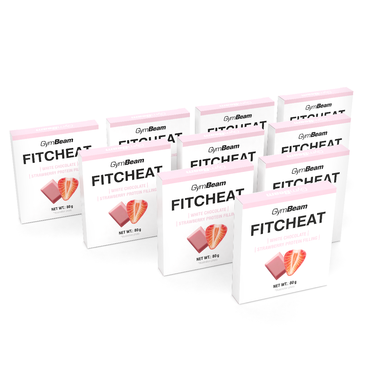 Gymbeam Ciocolată proteică Fitcheat