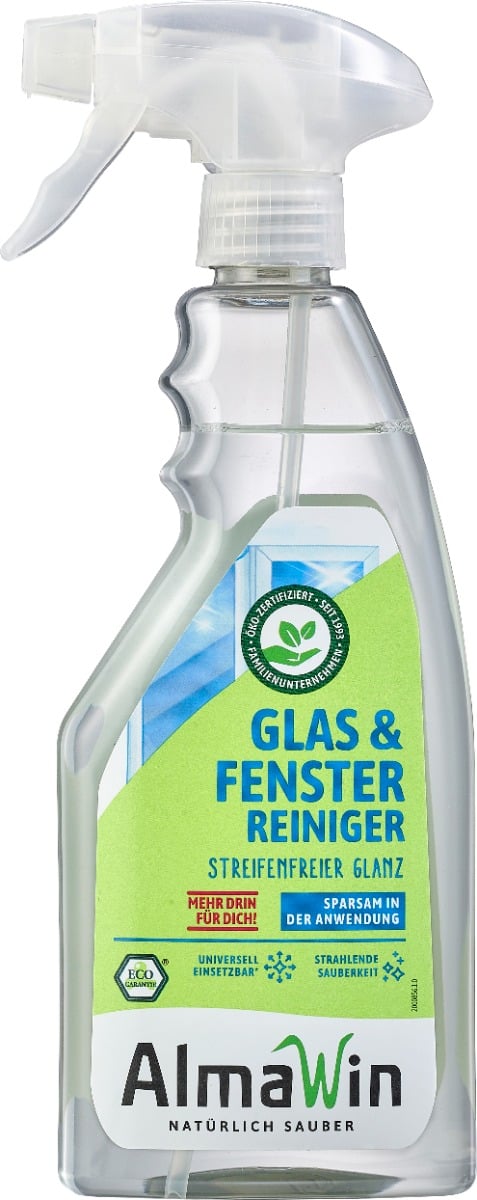 Solutie pentru curățat geamuri și suprafețe de sticlă 500 ml - AlmaWin