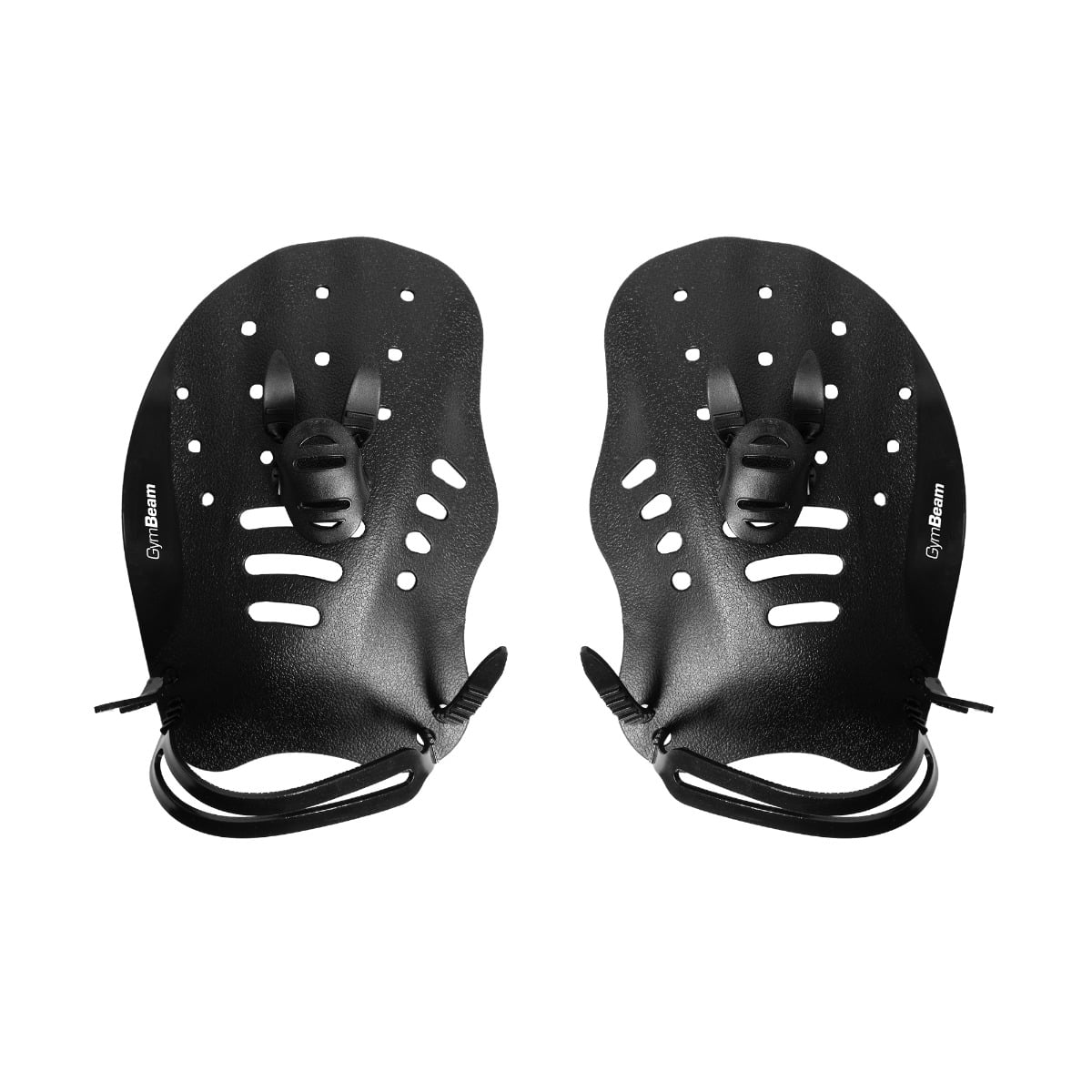 Hand Paddle AquaFlow Black - GymBeam