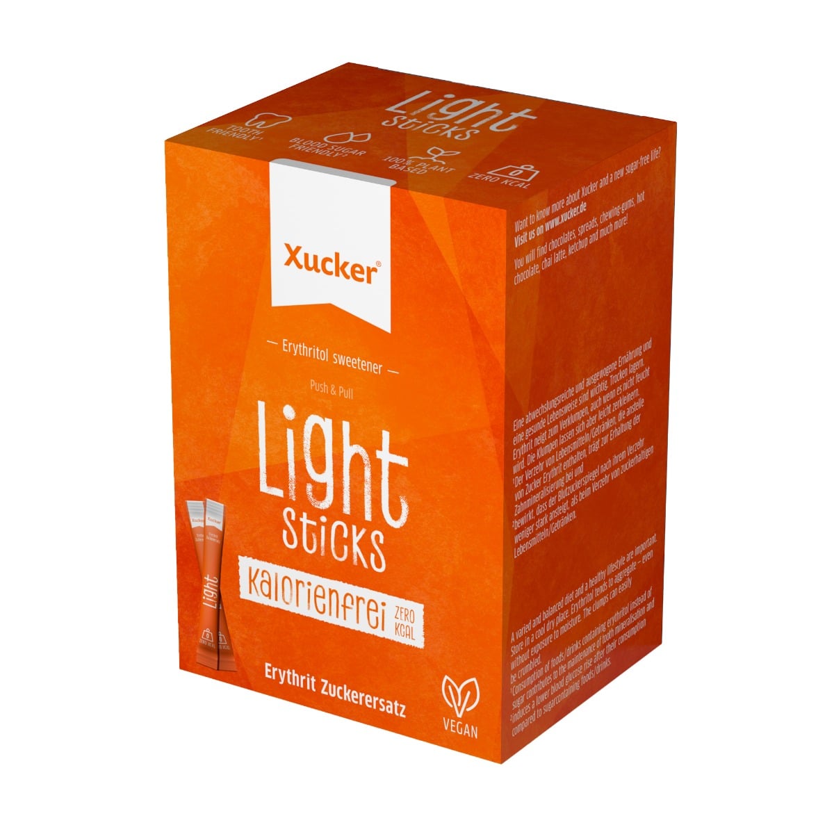 Îndulcitor Erythritol Light pachet cu 50 de plicuri 50x5g - Xucker