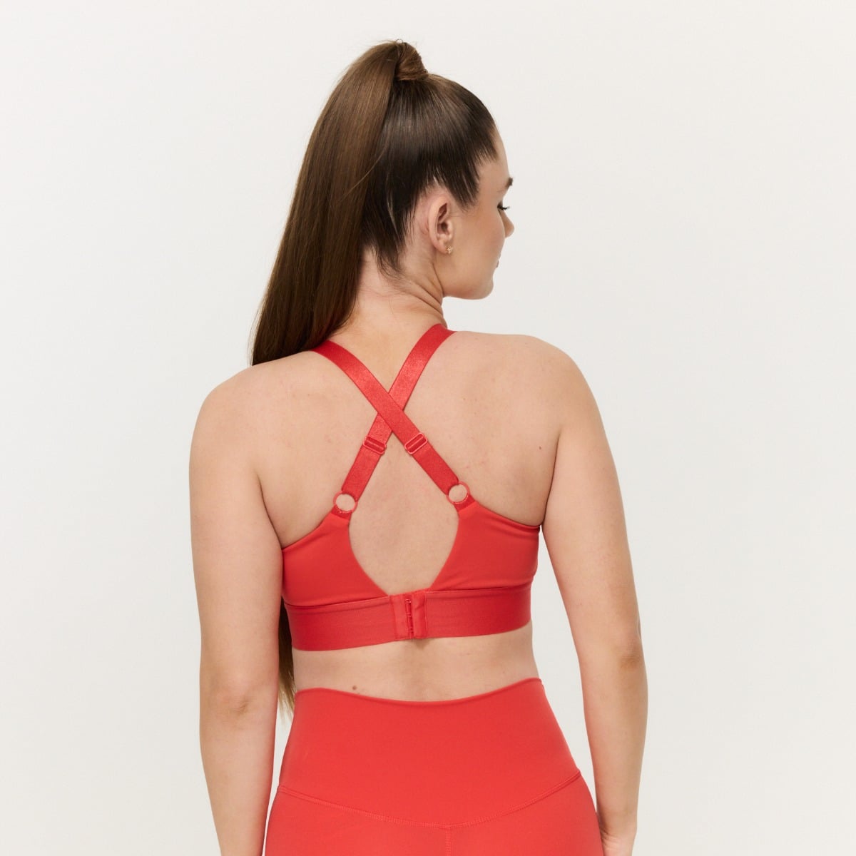 Sutien sport Limitless Hot Red - GymBeam