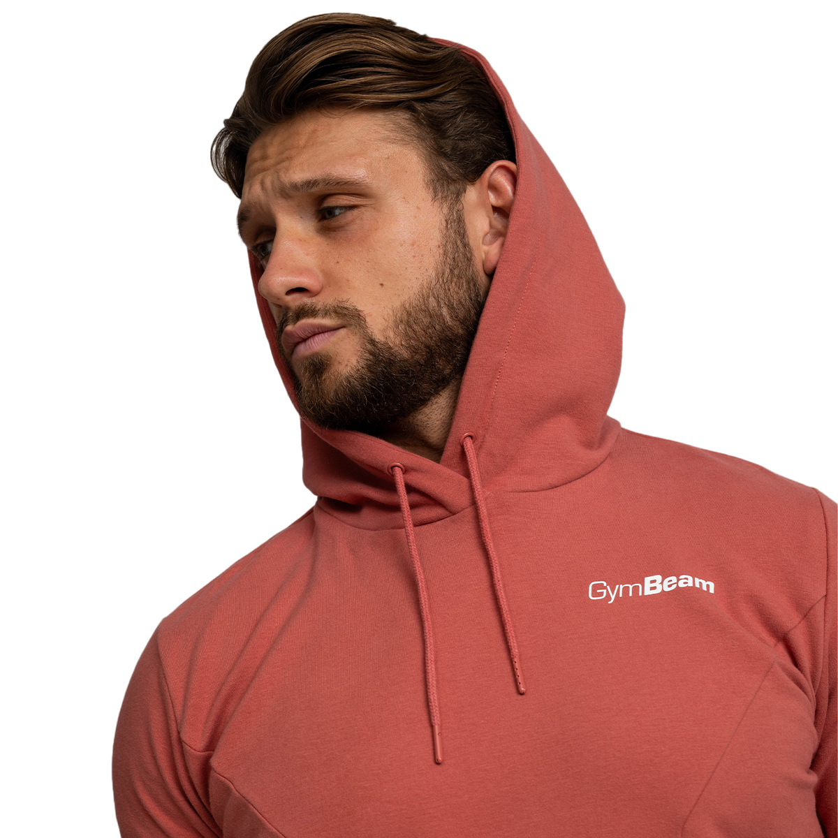 GymBeam Hanorac Limitless Hoodie Cinnamon · záber 7