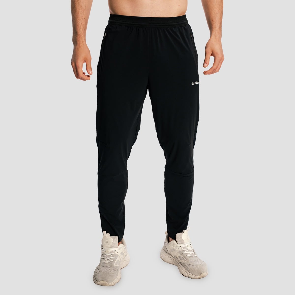 Pantaloni de alergare pentru bărbați Pulse X Black - GymBeam