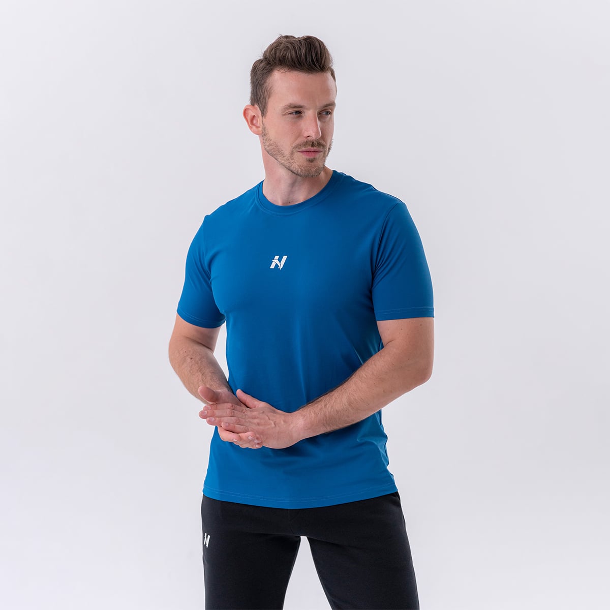 NEBBIA Tricou pentru bărbați Reset Blue L